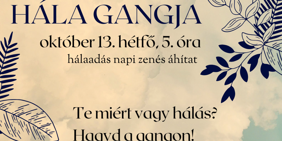 Hálaadás a BIGben