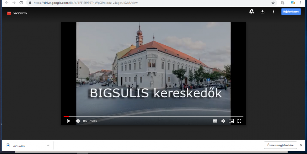 Kereskedő osztály szakmai programja